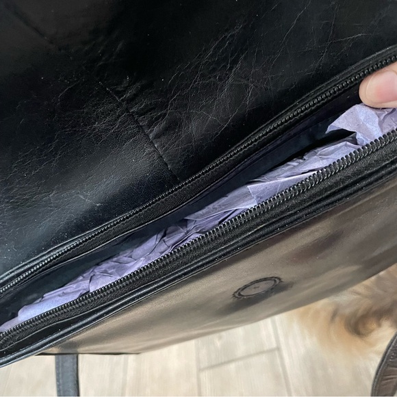 Ashwood genuine leather cross body bag nwot - Picture 4 of 6